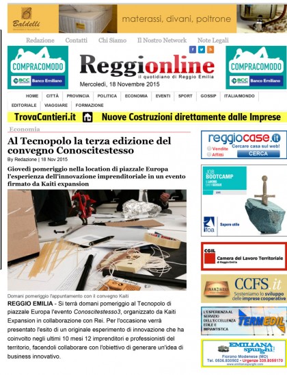 Reggionline 18.11.15